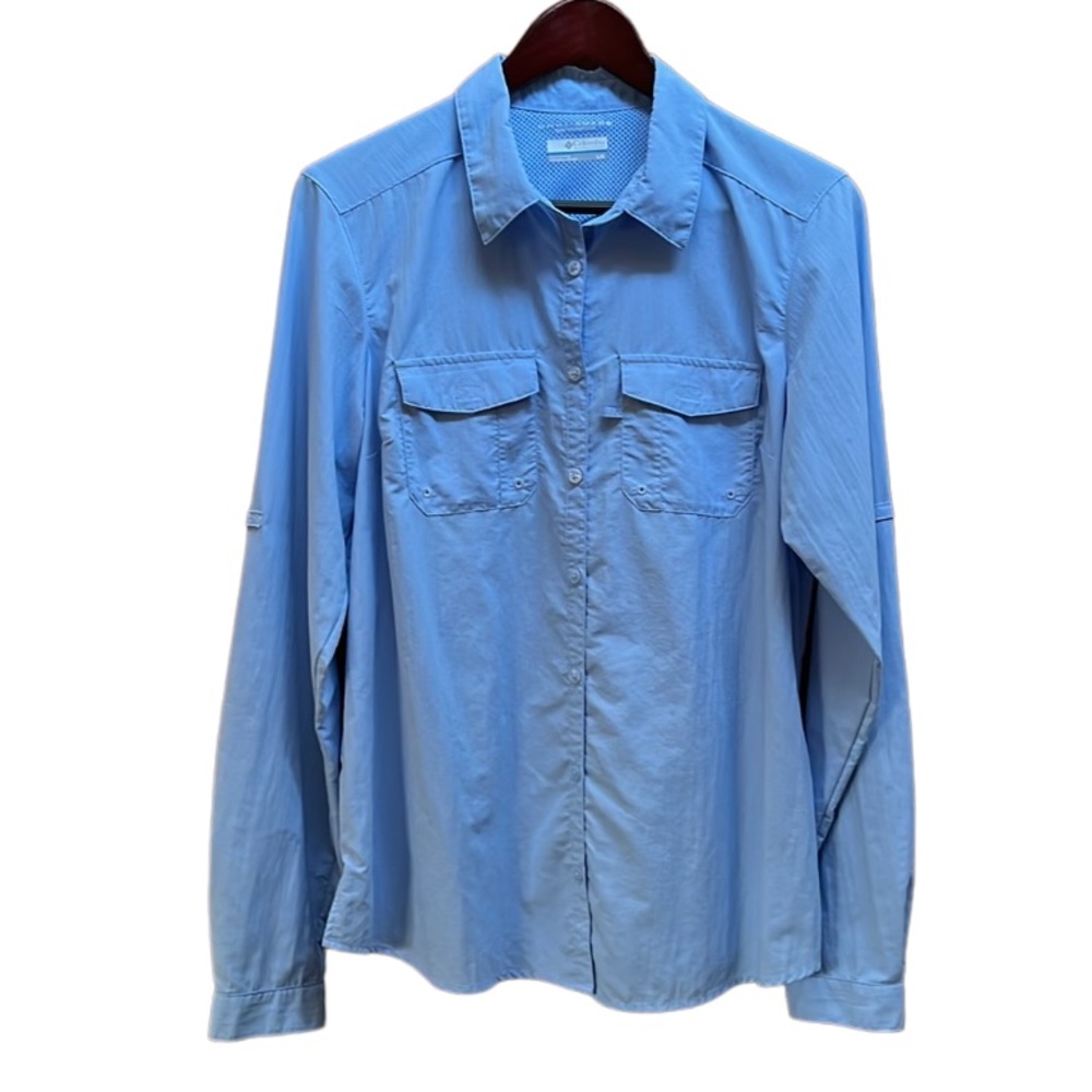 Columbia Womens Omni–shade / sun protection / Size Lg. - Picture 14 of 14